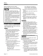 Предварительный просмотр 8 страницы Baroness LM2400 Owner'S Operating Manual