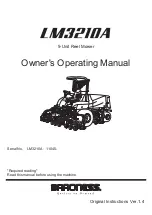 Предварительный просмотр 1 страницы Baroness LM3210A Owner'S Operating Manual