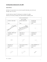 Предварительный просмотр 4 страницы Baroness SP05 Assembly And Installation Manual