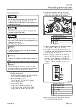 Предварительный просмотр 27 страницы Baroness SP160EB Owner'S Operating Manual