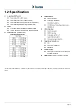 Preview for 4 page of Barox PD-VDSL-MI100 User Manual