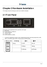 Предварительный просмотр 5 страницы Barox PD-VDSL-MI100 User Manual