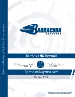 Barracuda Networks NG FIREWALL 5.0.3 Release Notes preview