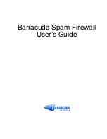 Barracuda Networks Spam Firewall User Manual preview