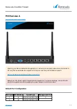 Barracuda CloudGen F80 Manual preview