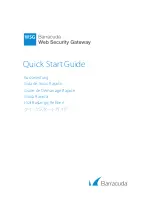 Preview for 1 page of Barracuda WSG Quick Start Manual