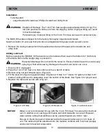 Предварительный просмотр 13 страницы Barranca Diamond BD7CW Owner'S Manual And Operating Instructions