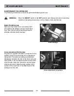 Preview for 20 page of Barranca Diamond HP18-24 Owner'S Manual & Parts List