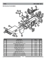 Предварительный просмотр 30 страницы Barranca Diamond HP18 Owner'S Manual Operating Instruction & Parts List