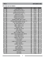 Предварительный просмотр 31 страницы Barranca Diamond HP18 Owner'S Manual Operating Instruction & Parts List