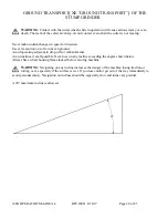 Предварительный просмотр 20 страницы Barreto E13SGP Operator'S Manual Original Instructions