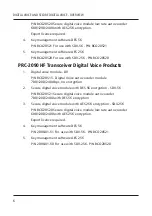 Preview for 6 page of Barrett HF 2000 Series User Manual