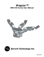 Barrett Wraptor BH8-610 Series User Manual preview