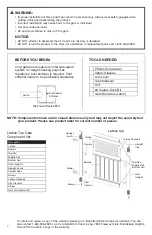 Предварительный просмотр 2 страницы Barrette BOM-34107825 Installation Instructions Manual