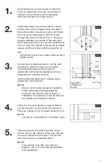 Предварительный просмотр 3 страницы Barrette DECORATIVE SCREEN PANEL FRAME KIT Installation Instructions Manual