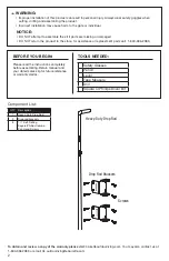 Предварительный просмотр 2 страницы Barrette HEAVY-DUTY DROP ROD Installation Instructions Manual