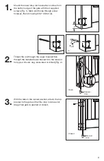 Предварительный просмотр 3 страницы Barrette HEAVY-DUTY DROP ROD Installation Instructions Manual