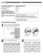 Preview for 2 page of Barrette Plastic Lattice Owner'S Manual