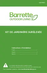 Preview for 6 page of Barrette RAISED GARDEN BED KIT Installation Instructions Manual