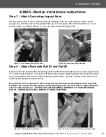 Preview for 21 page of Barrier Systems X-TENSION Installation And Maintenance Manual