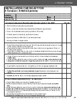 Preview for 25 page of Barrier Systems X-TENSION Installation And Maintenance Manual