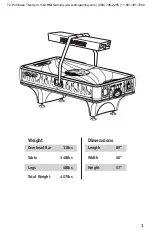 Preview for 3 page of Barron Games Football Frenzy Owner'S Manual