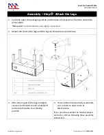 Preview for 8 page of Barron Games Kenti Pro Foosball Instruction Manual