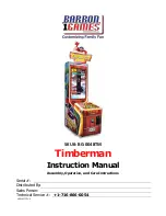 Barron Games Timberman Instruction Manual preview