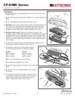 Preview for 2 page of BARRON CP-EMW  Series Installation Instructions