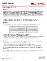 Preview for 6 page of BARRON Exitronix 900E Series Installation Instructions Manual