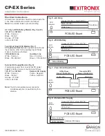 Preview for 3 page of BARRON Exitronix CP-EX Series Installation Instructions