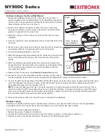 Предварительный просмотр 3 страницы BARRON Exitronix NY900C Series Installation Instructions