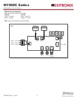 Предварительный просмотр 4 страницы BARRON Exitronix NY900C Series Installation Instructions