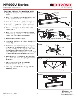 Preview for 3 page of BARRON Exitronix NY900U Series Installation Instructions