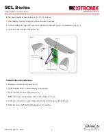 Preview for 3 page of BARRON Exitronix SCL Series Installation Instructions