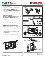 Preview for 3 page of BARRON EXITRONIX VLEDC Series Installation Instructions