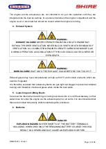 Preview for 12 page of Barrus Shire 43 WB Original Instruction