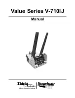 Preview for 1 page of Barry-Wehmiller Streamfeeder V-710IJ Manual