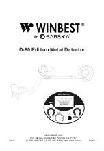 Barska WINBEST D-80 Quick Start Manual preview