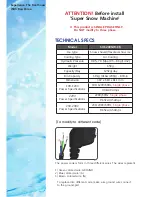 Preview for 2 page of BARSKOREA SUF-200NW-CK User'S Manual & Installation Instructions