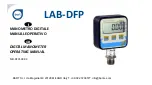 BART LAB-DFP Operating Manual preview
