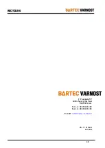 Preview for 48 page of Bartec Varnost 4KTCR 250 Directions For Use Manual