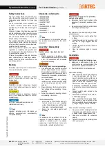 Preview for 2 page of Bartec 07-4230 Series Operational Instruction