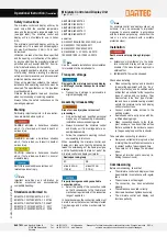 Preview for 2 page of Bartec 07-61.1 Series Operational Instruction