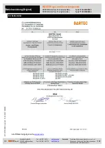 Preview for 12 page of Bartec 07-7331-2301/0000 Operation Instructions Manual