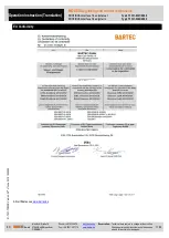 Preview for 23 page of Bartec 07-7331-2301/0000 Operation Instructions Manual