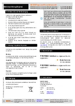 Предварительный просмотр 8 страницы Bartec 07-7331-2305/.000 Operation Instruction Manual