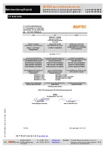 Предварительный просмотр 11 страницы Bartec 07-7331-2305/.000 Operation Instruction Manual