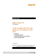 Preview for 1 page of Bartec Agile S Installation Manual