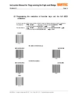 Preview for 12 page of Bartec Keyboard Wedge Instruction Manual